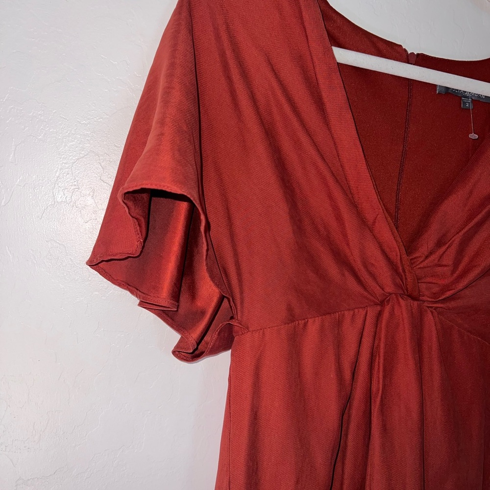 Julia Jordan Flutter Sleeve Twist Front Dress - 2 - image 4
